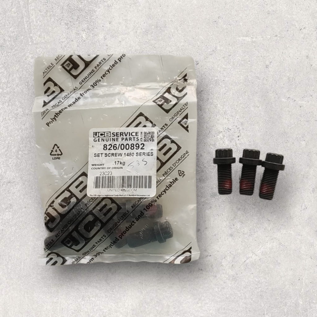 TORNILLO ABRASADOR DE CRUCETA