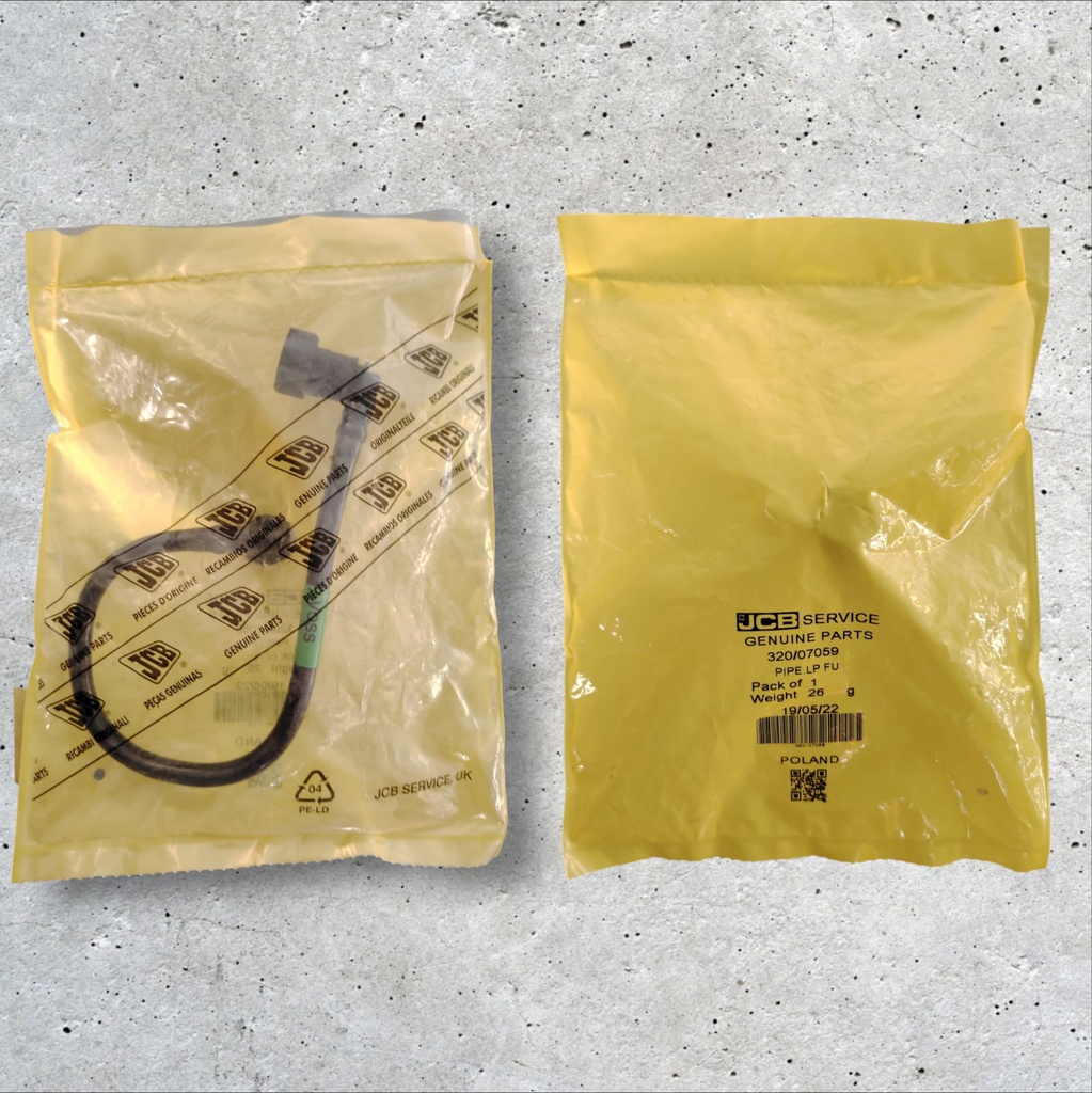 TUBERIA COMBUSTIBLE LP. L/PP. PARA FILTRAR