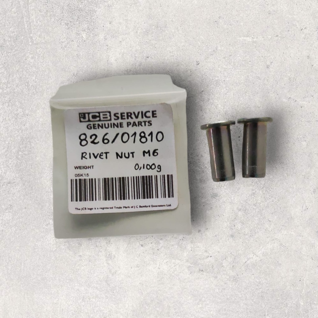 Tuerca remachable 6MM