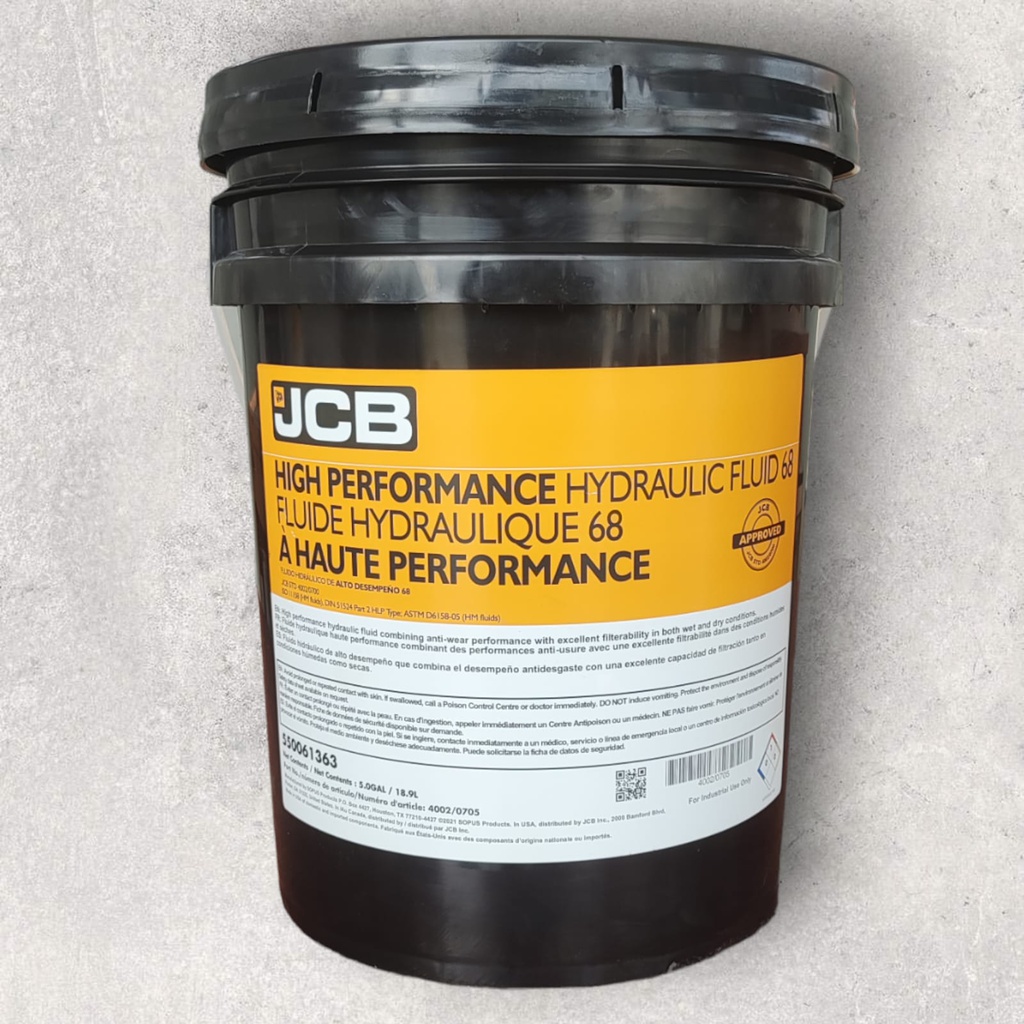 'JCB HP Hydraulic Fluid 68 20L'