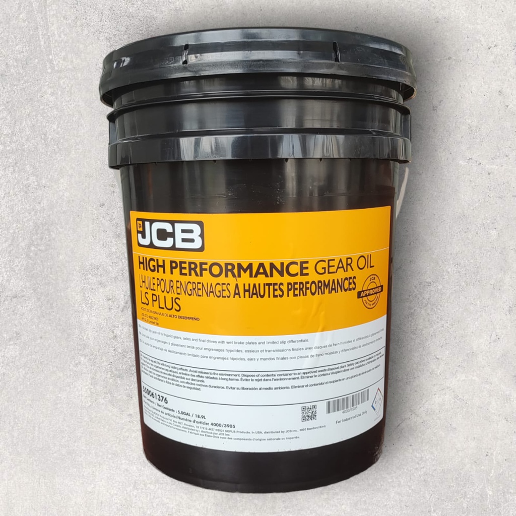 'HP GEAR OIL LS PLUS 5 GAL'