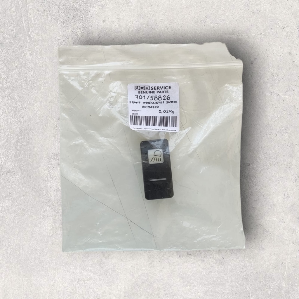 ACTUADOR DEL INTERRUPTOR DE LAS LUCES DE TRABAJO DELANTERAS